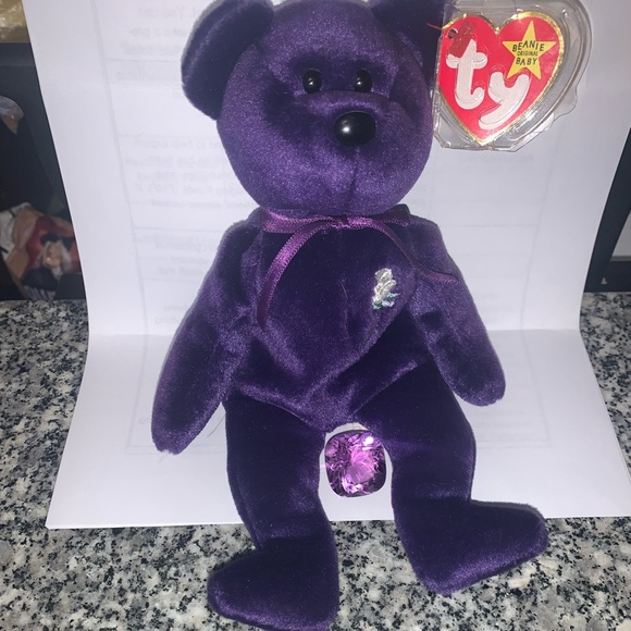 Ty Princess diana beanie baby rare ghost edition 1997 - Picture 1 of 12